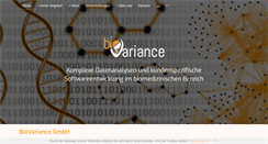 Desktop Screenshot of biovariance.com